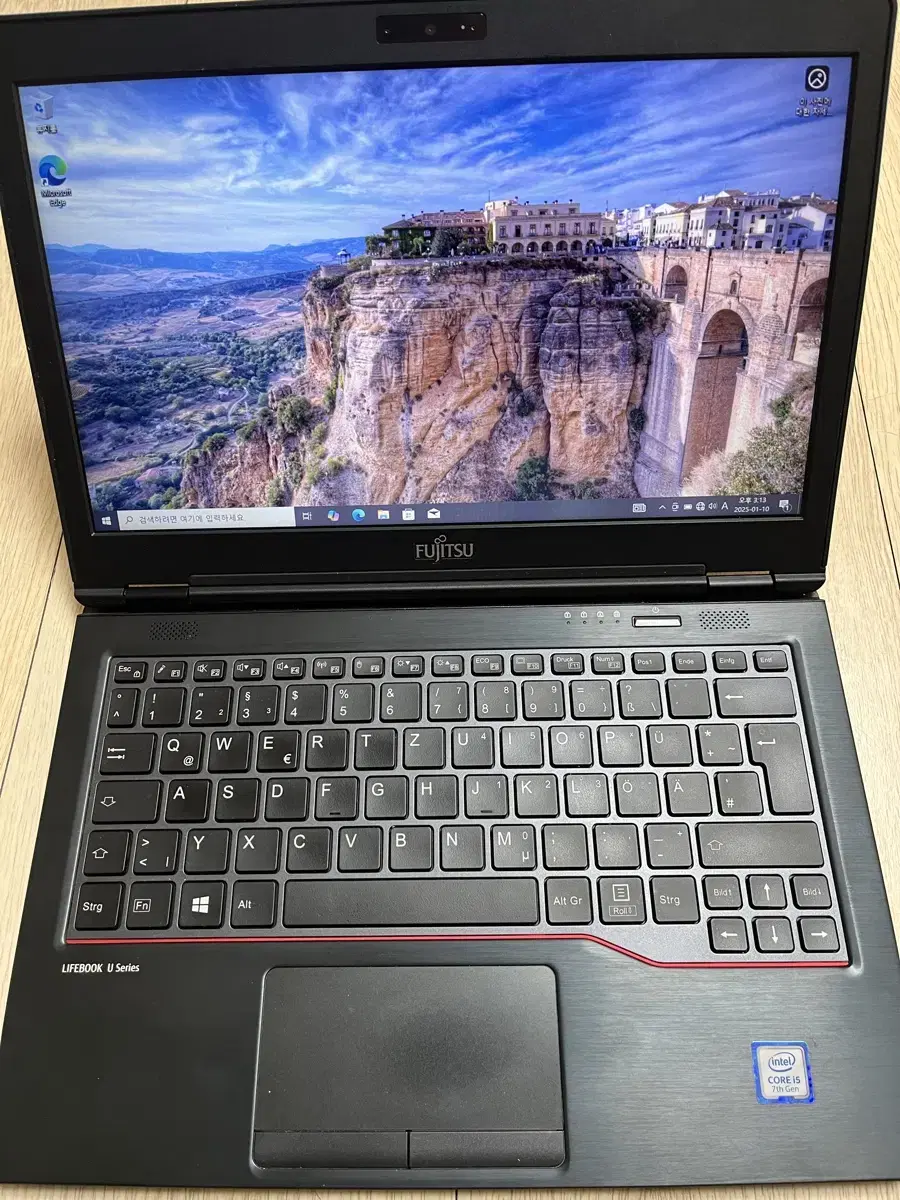 후지쯔 LIFEBOOK 노트북 i5-7200 SSD256GB 8GB